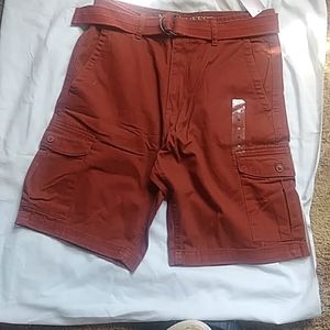 Northwest Territory Men's Belted Cargo Shorts 30